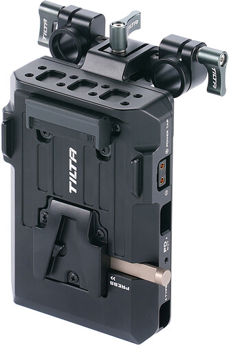 Tilta TA-BTP3-V-B Tiltaing Smart V Mount Battery Plate - Black -  Raty