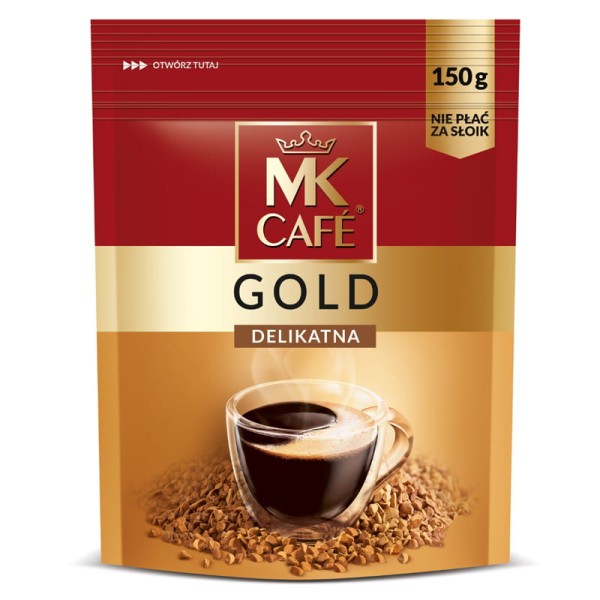 Mk Cafe Gold 150g Kawa Rozpuszczalna Torebka
