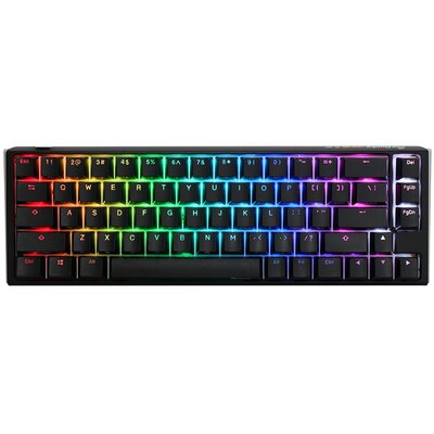Ducky One 3 Classic Black/White SF Klawiatura Gamingowa RGB LED - MX-Red (US)