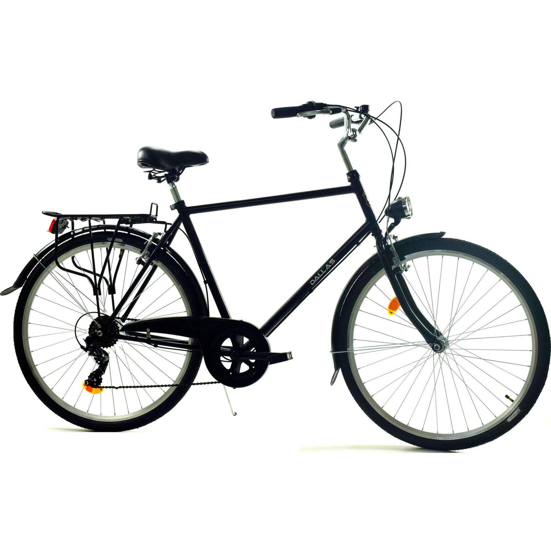 Dallas Bike Holland City 7spd 28 cali Męski Czarny