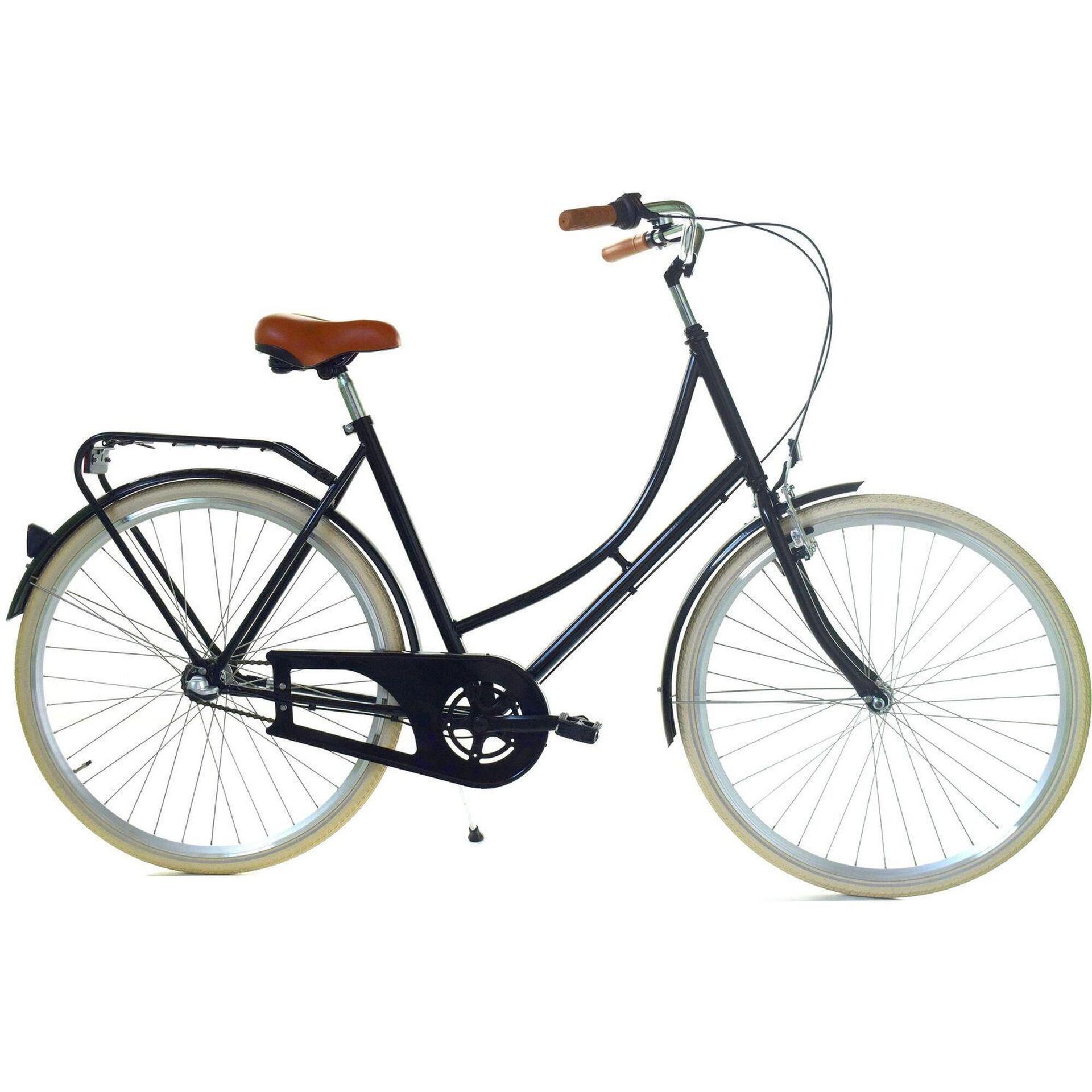 Dallas Bike Holland City 3spd 28 cali Damski Granat z kremem
