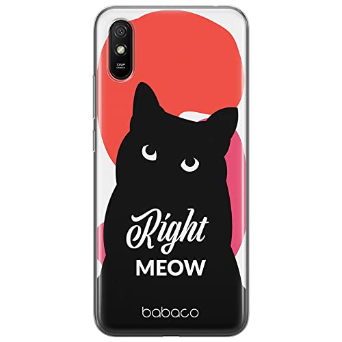 ERT GROUP etui na telefon Xiaomi REDMI 9A, case oryginalny i oficjalnie licencjonowany przez Babaco, wzór Cats 004, optymalnie dopasowane, plecki z TPU