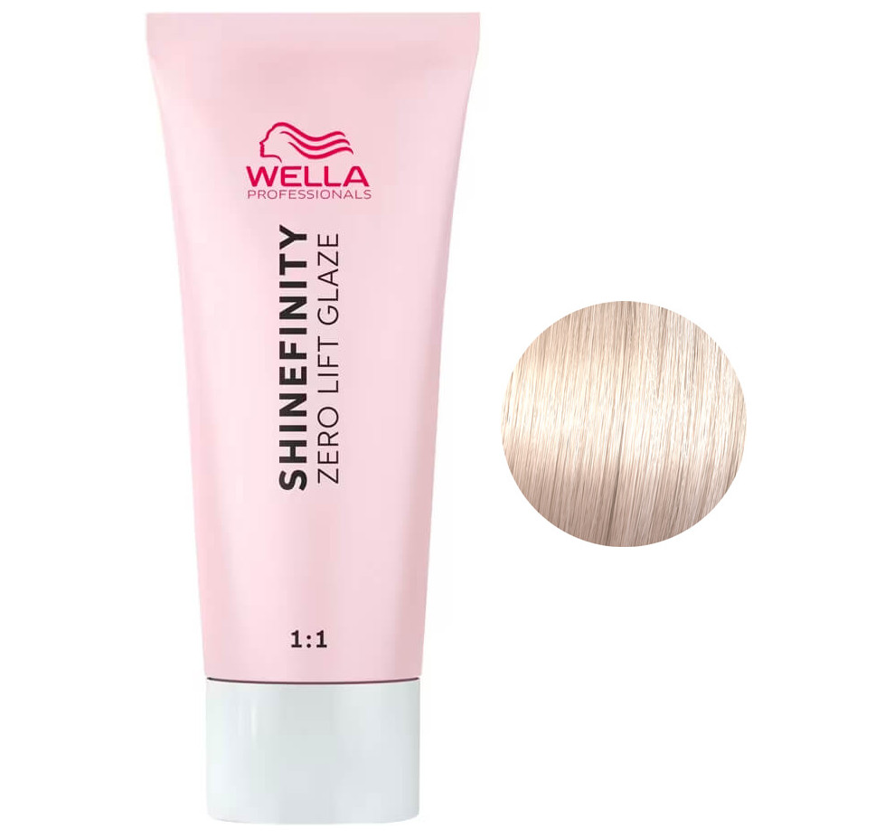 Wella Shinefinity Zero Lift Glaze, farba półtrwała do włosów, 08/38 pearl, 60ml