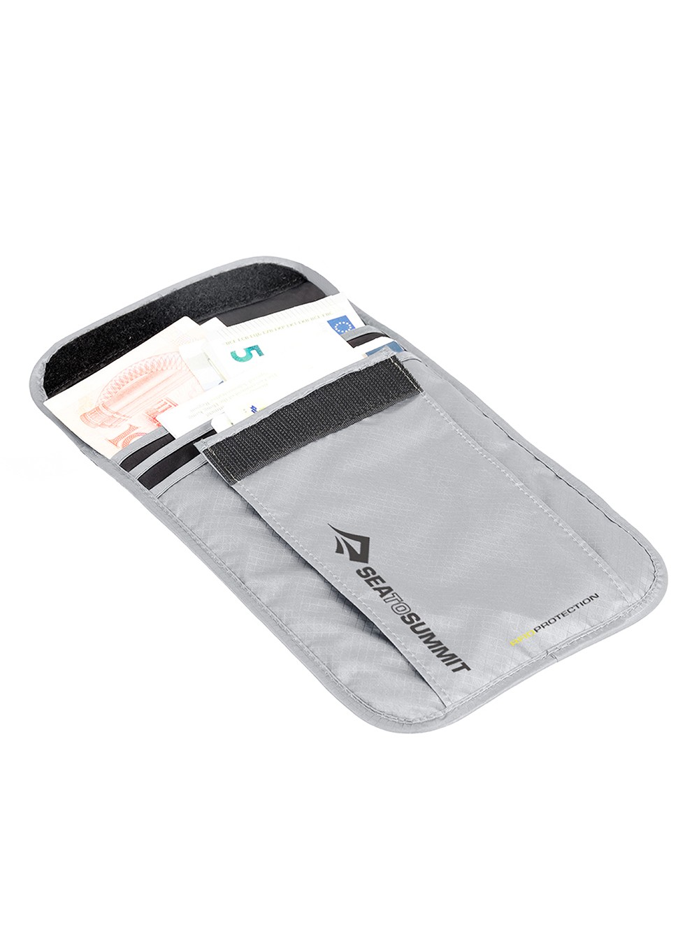 Portfel na szyję Sea to Summit RFID Neck Wallet - highrise grey