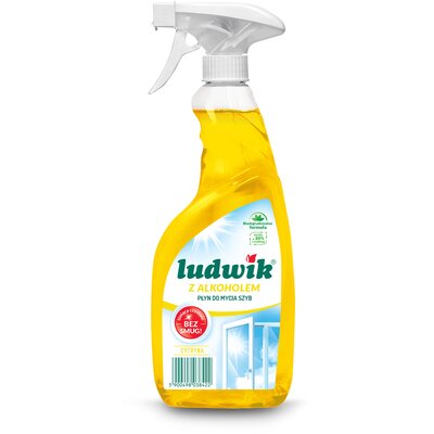 Ludwik 600Ml Płyn D/Szyb Rozp. Alkohol Lemon /422
