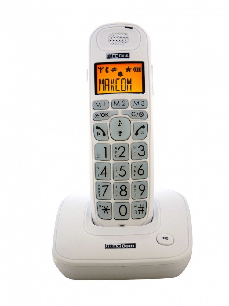 Maxcom MC6800 Bialy Telefon Dect Bb