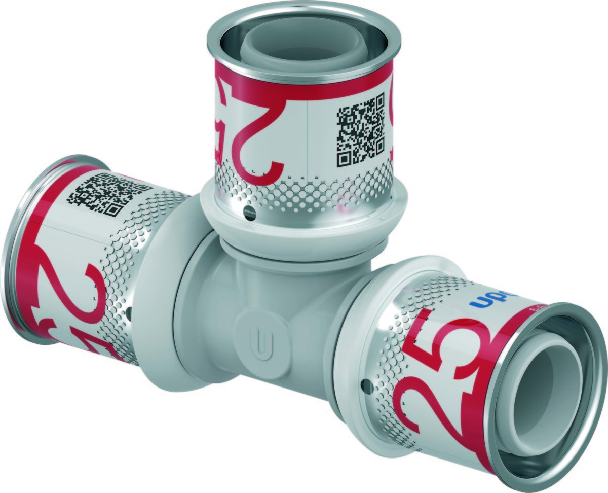 Uponor S-Press PLUS trójnik PPSU 25-25-25