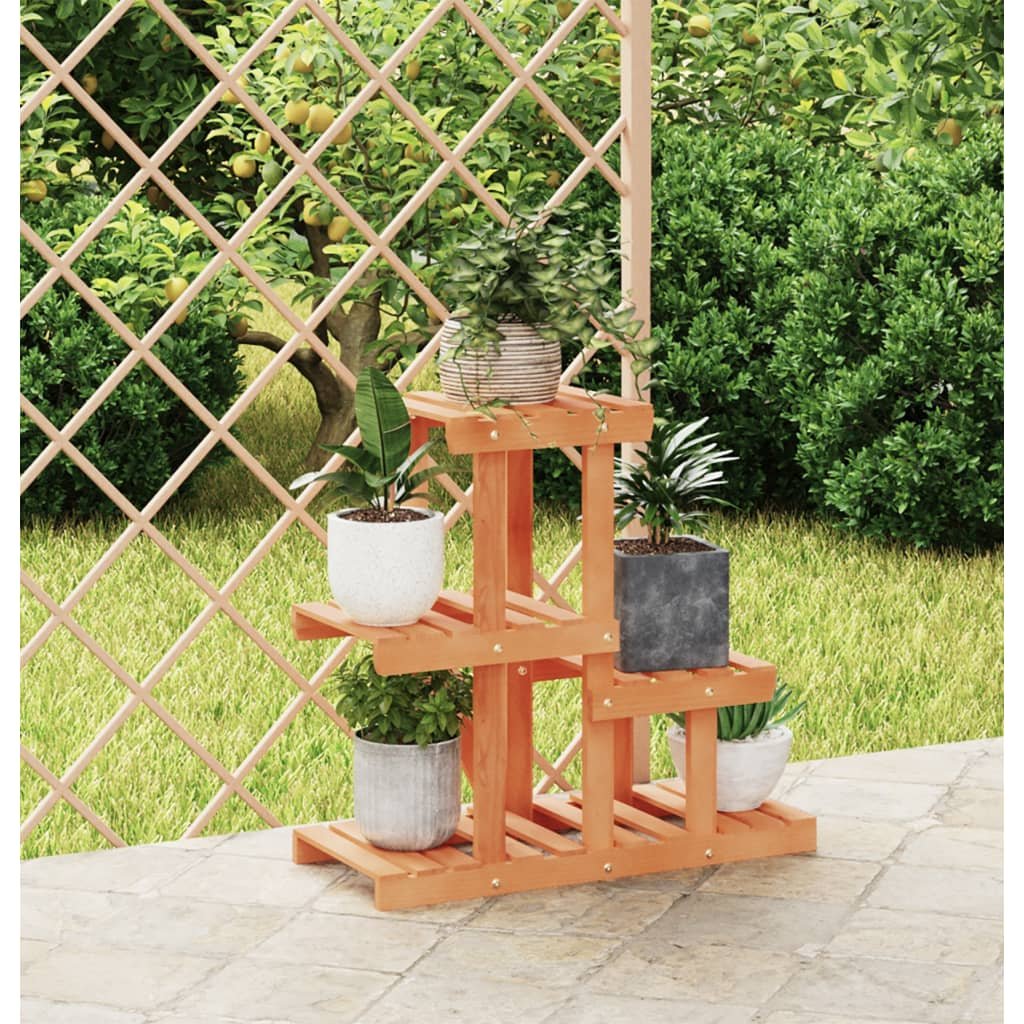 vidaXL Kwietnik, 58x25x51 cm, lite drewno jodłowe