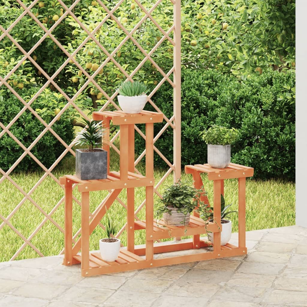 vidaXL Kwietnik, 90x25x73,5 cm, lite drewno jodłowe