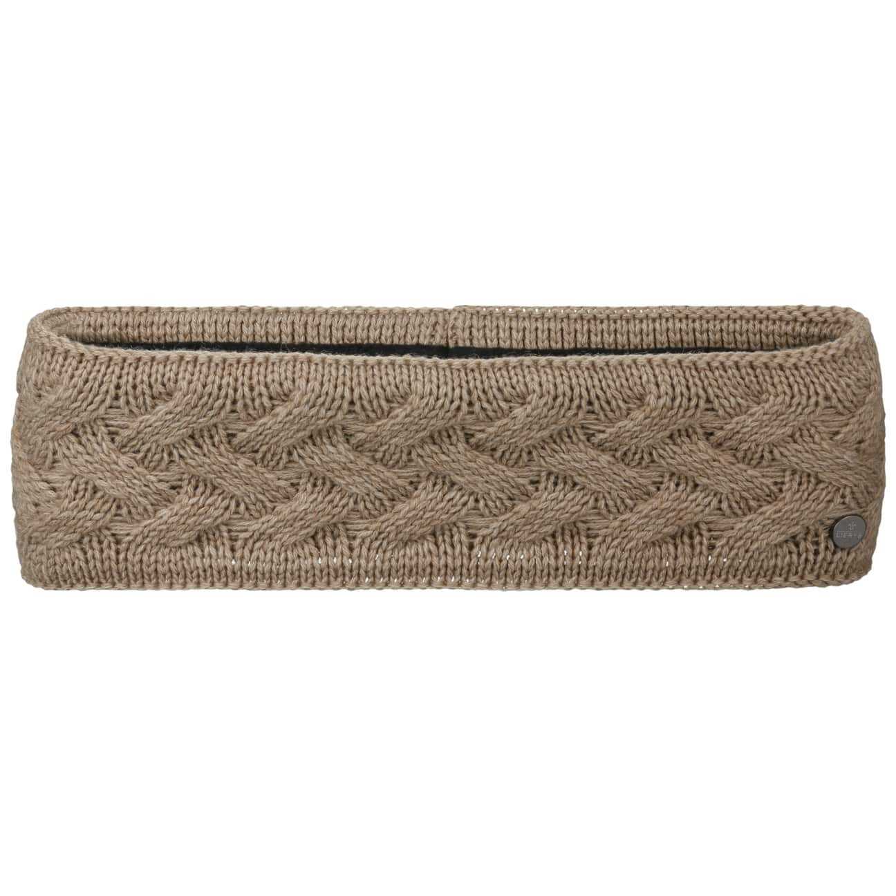 Opaska na Czoło Fauske by Lierys, szarobrązowy, One Size