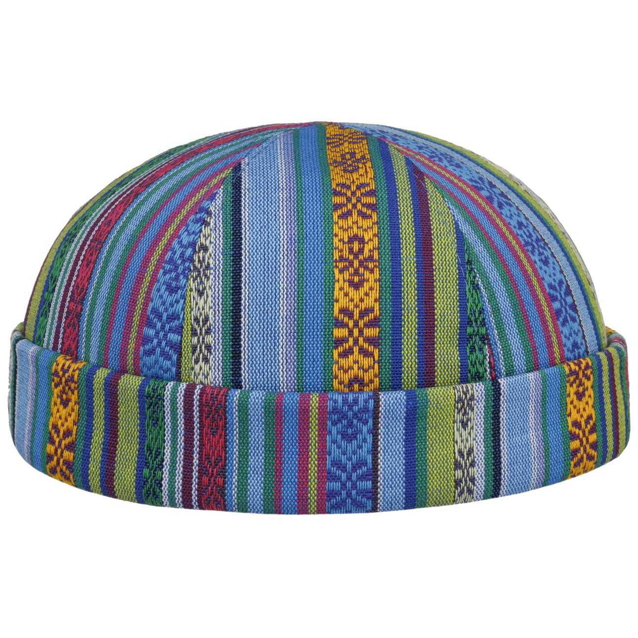 Czapka Dokerka Fresh Stripes by Lierys, niebieski, L (58-59 cm)