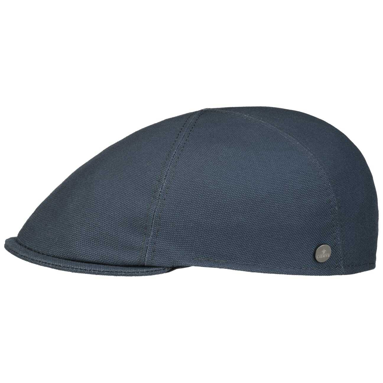 Kaszkiet Uni Cotton by Lierys, niebieski, M (56-57 cm)