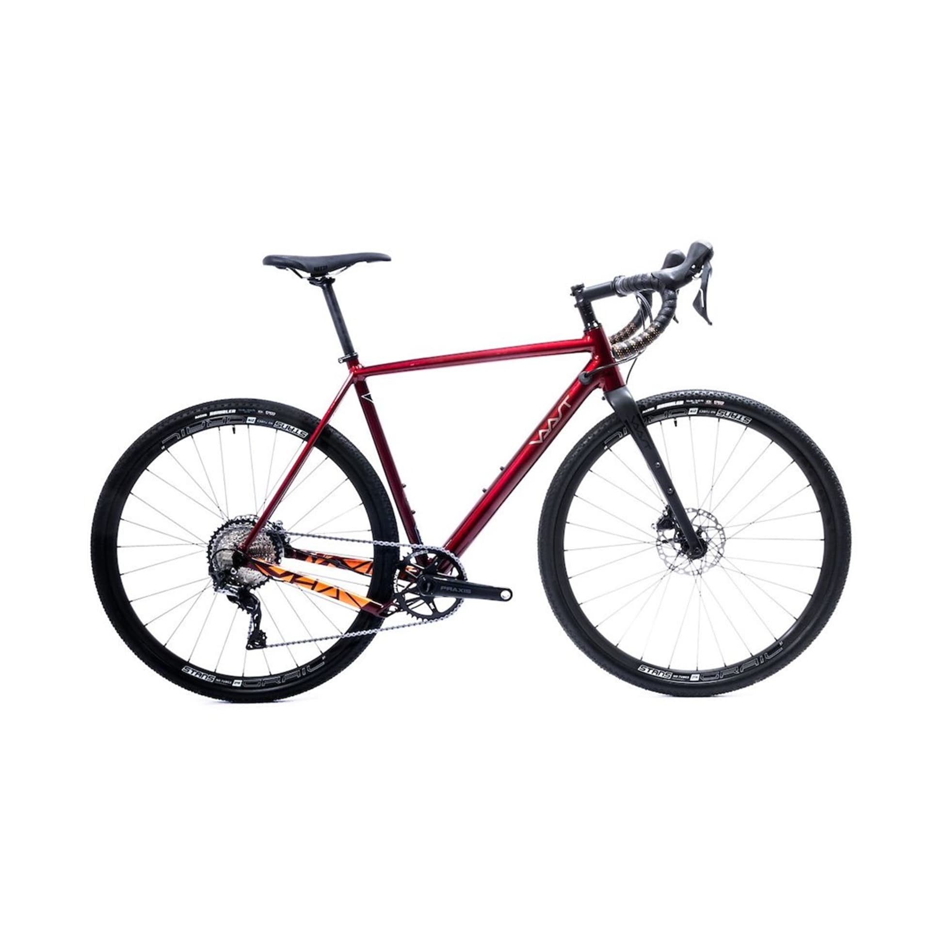 Vaast Bikes 700C APEX GRX 27,5 cala Czerwony