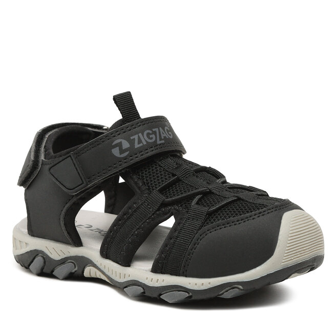 Sandały ZigZag Fipa Kids Closed Toe Sandal Z232270 1001 Black