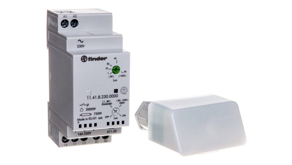 Finder Wyłącznik zmierzchowy 1CO 16A 230V AC 11-41-8-230-0000