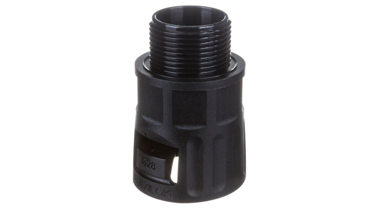 Ergom Dławnica poliamidowa do rury ochronnej M 25 IP66 czarna SFD 25M/21 E03DK-07060200701 10szt. 07060200701