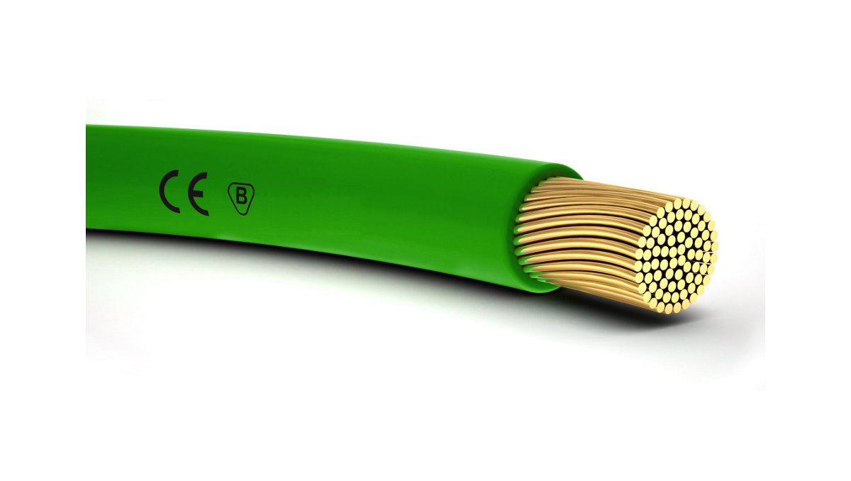 Lapp Kabel Przewód instalacyjny H05V-K 1 zielony 4510123 /100m/ 4510123
