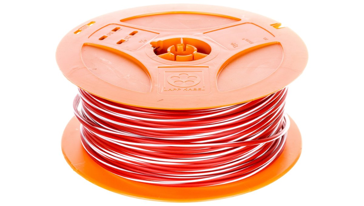 LAPPKABEL Przewód instalacyjny X07V-K 2,5 czerwony/biały 4522422S 100m 4522422S