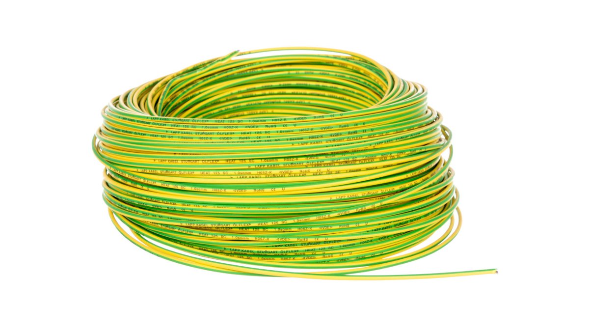 LappKabel Przewód OLFLEX HEAT 125 SC 1x1 żółto-zielony 1234000 /100m/ 1234000