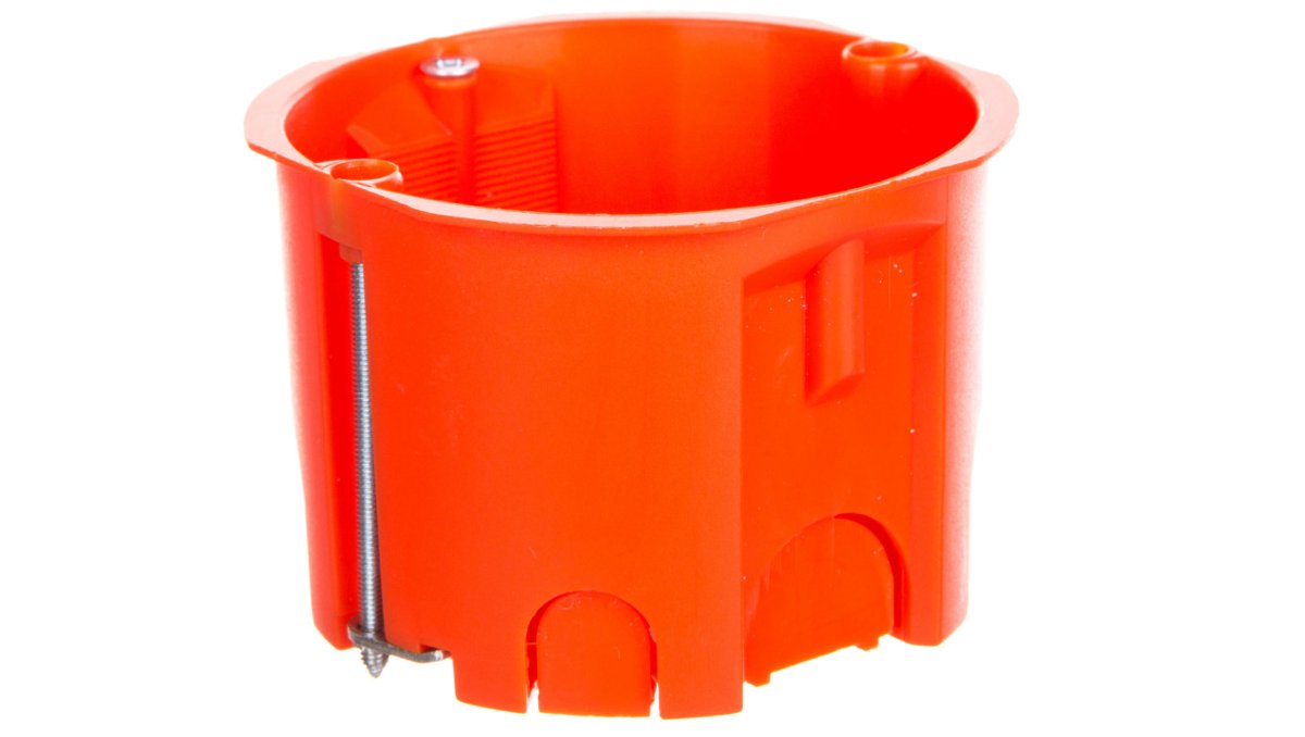 Elektro-Plast Puszka podtynkowa 60 do karton-gipsu 0201-00 pomarańczowa