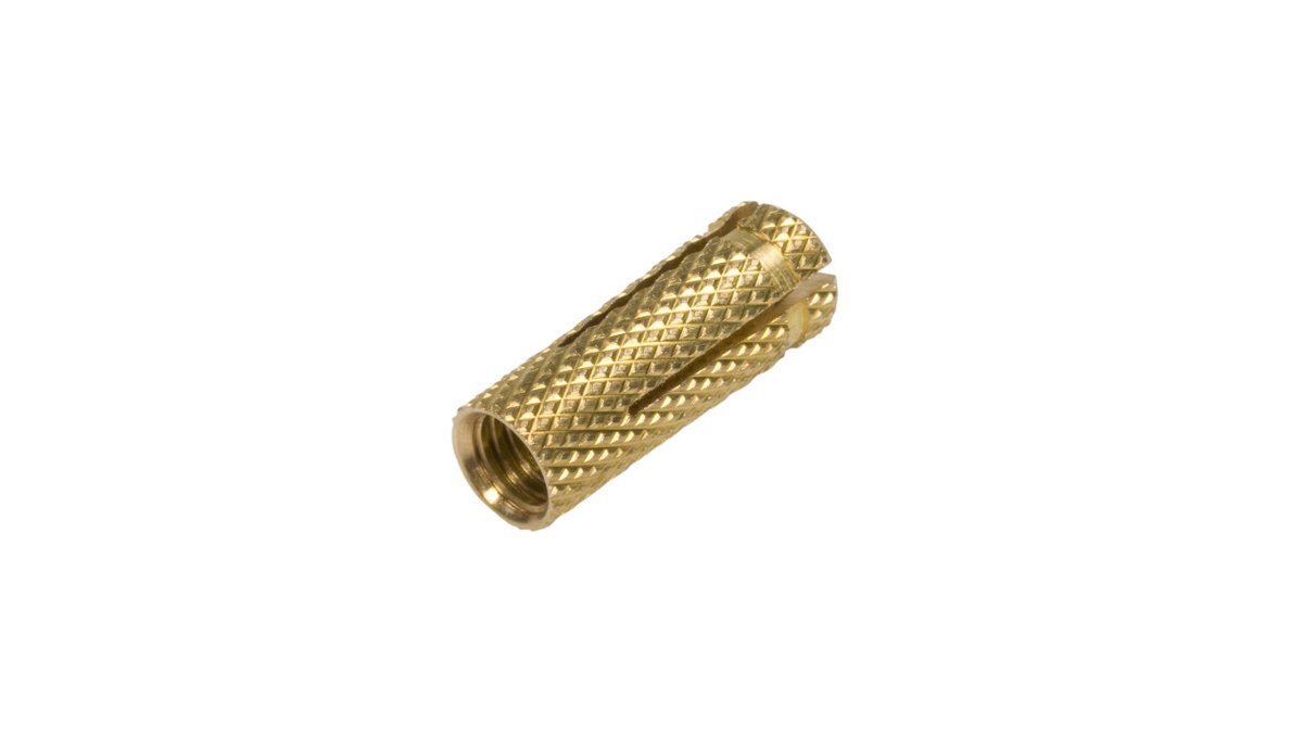 Tuleja rozporowa mosiężna TRM M8 650209 /100szt./