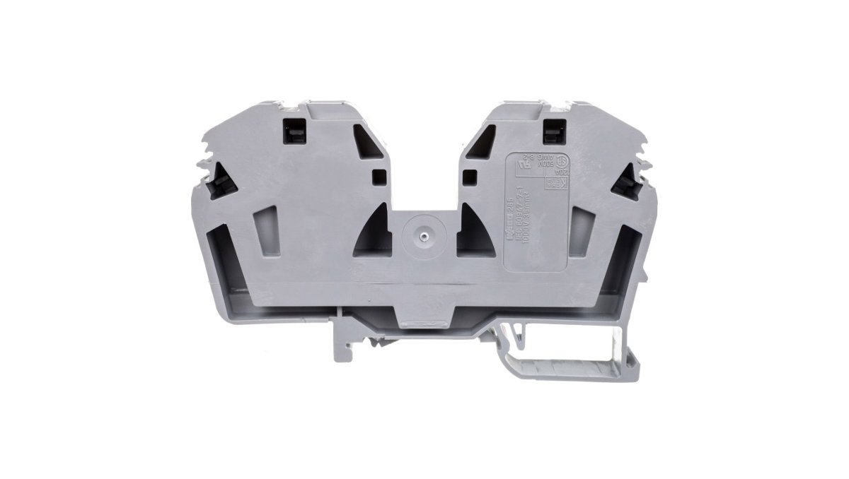 WAGO Terminal przepustowy WAGO 16 mm Sprężynowe Alokacja L szary 285-635 15 szt