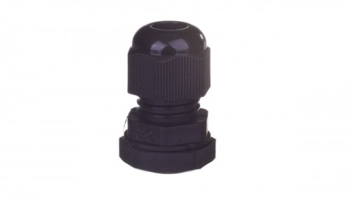 Dławik kablowy PG9 IP68 DP9/H Bk czarny (10szt)