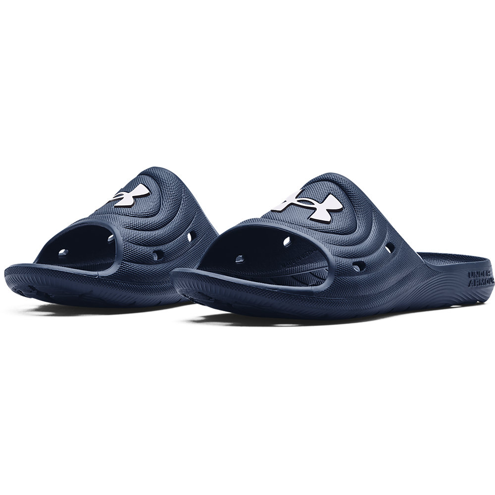 Under Armour, Klapki męskie Locker IV SL, 3023758-401, Granatowe, Rozmiar 44