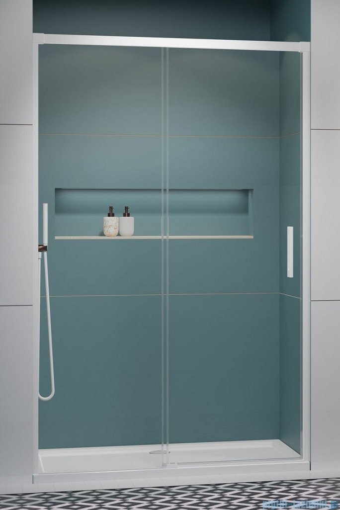 Radaway Idea White Dwj drzwi 110cm lewe szkło przejrzyste 387015-04-01L |