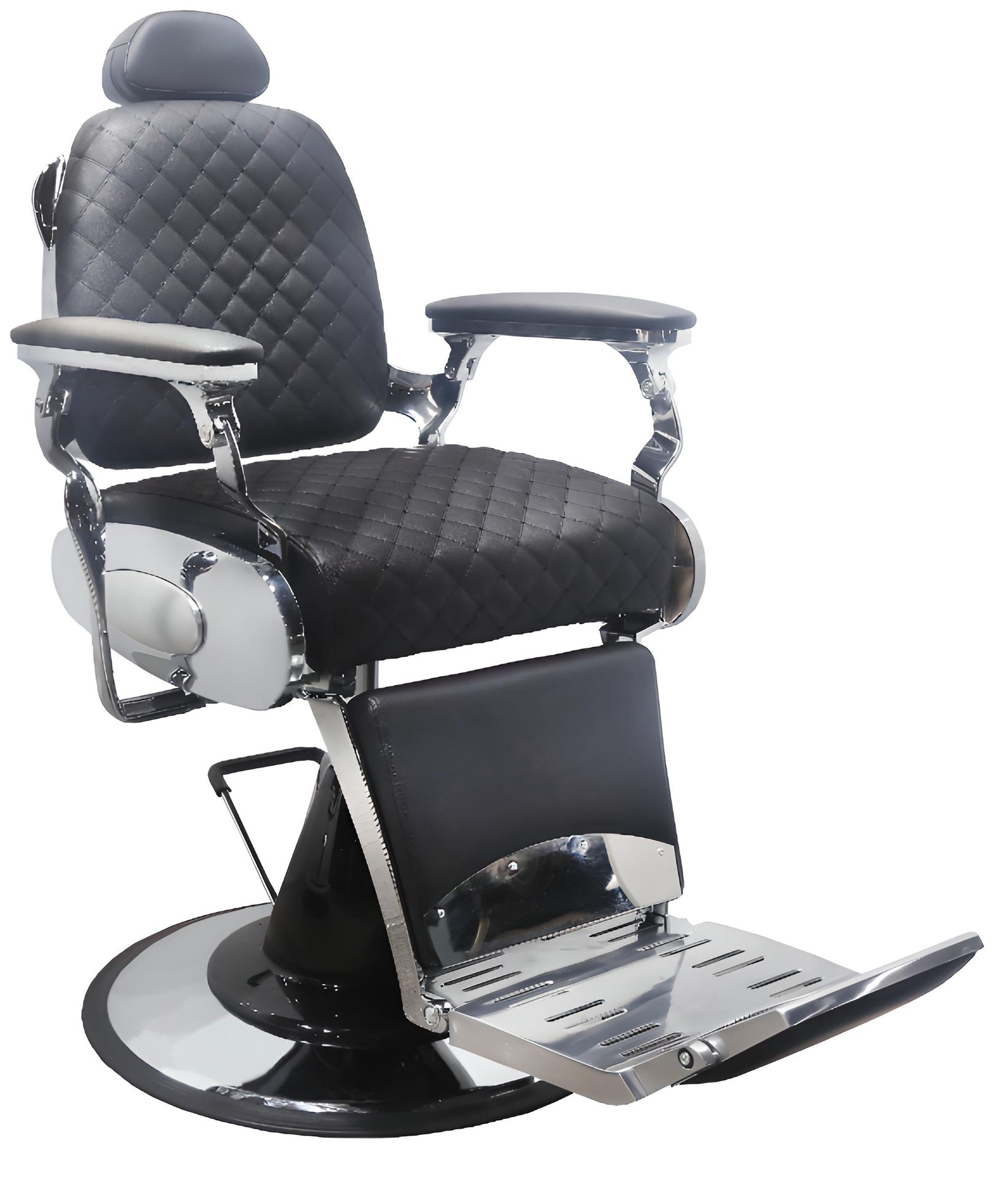 Fotel fryzjerski barberski hydrauliczny do salonu fryzjerskiego barber shop Barberking w 24H