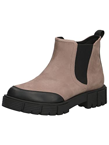 Caprice Damskie sztyblety 9-9-25452-29, DK Taupe NUBUC, 37 EU