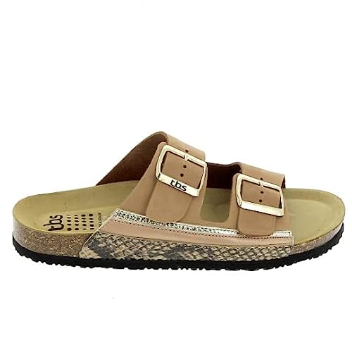 TBS FLORHET, sandały damskie, brązowe, 39 EU, br?zowy, 39 EU