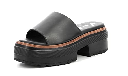 KICKERS Hela, Japonki damskie, czarny, 41 EU