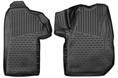 Dopasowane dywaniki gumowe do Renault Master III/ Opel Movano 2010-> przód 3-częściowy