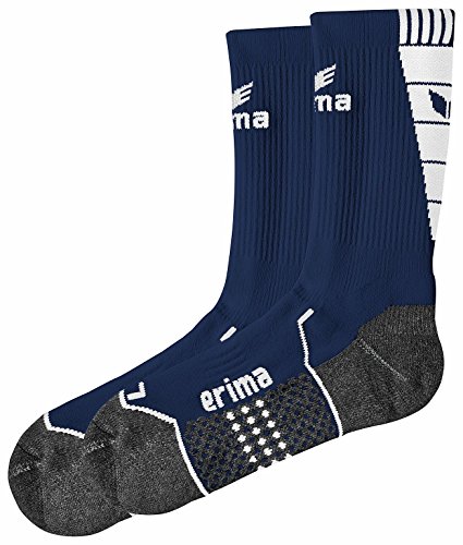 Erima Unisex dziecięce skarpety treningowe Premium Pro niebieski granatowy/biały (New Navy/Weiß) 1