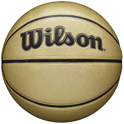 Wilson NBA Gold Edition Ball WTB3403XB, koszykówka, uniseks, złota, 7 EU