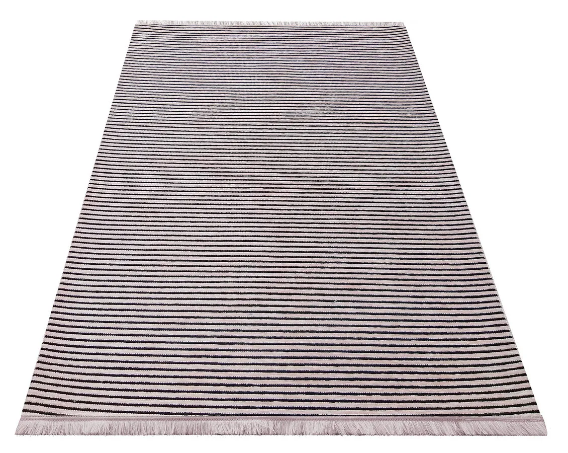 Różowy nowoczesny dywan do pokoju P6-Z27