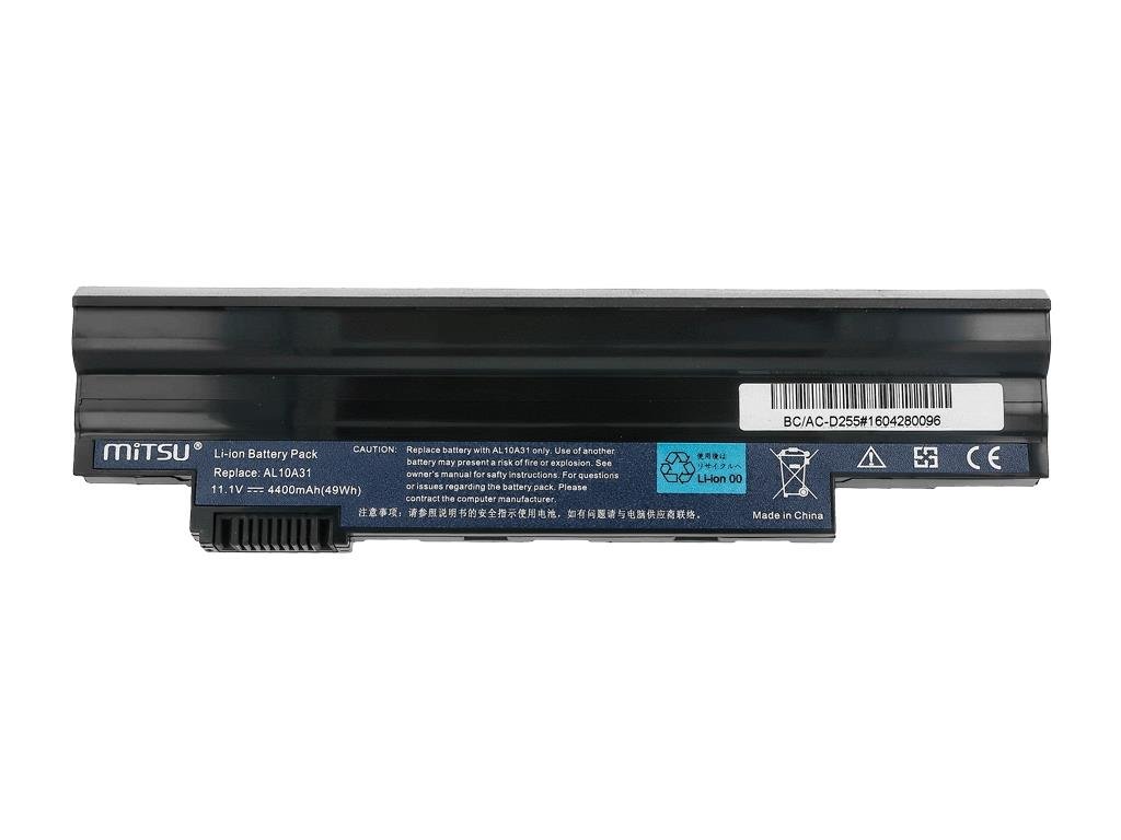 Mitsu Bateria do Acer Aspire D255 D260 BC/AC-D255