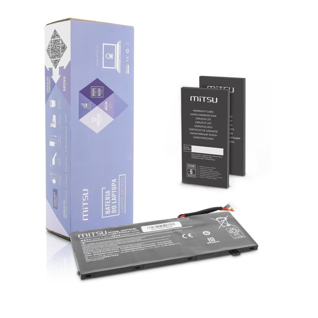 Mitsu Bateria do Acer Aspire V14, VN7 (4605 mAh) 1_679786