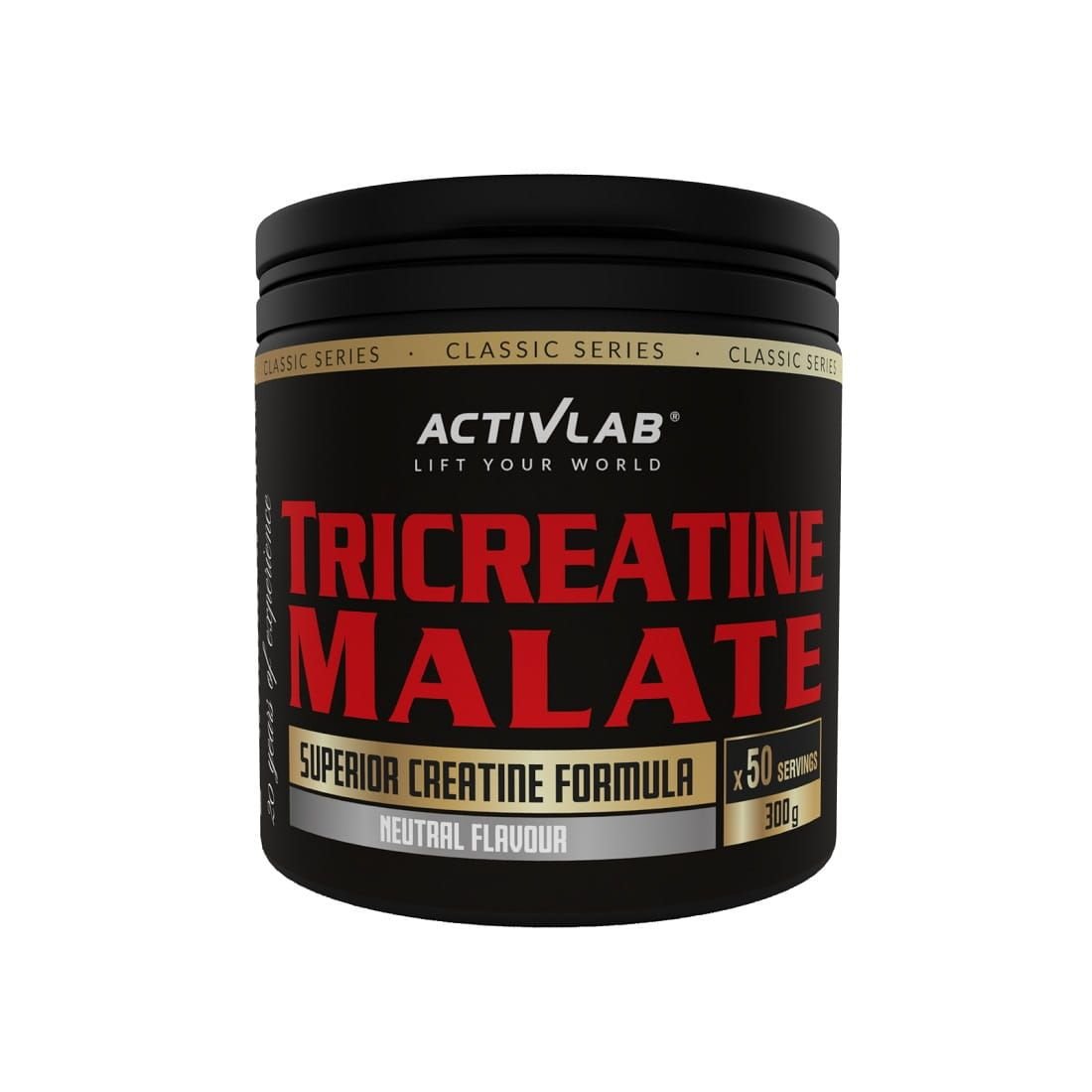 Kreatyna jabłczan ActivLab Tri Creatine Malate 300 g Jar Natural (5907368800561)