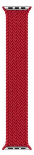 Oryginalny Pasek Apple Braided Solo Loop Red 45mm, rozmiar 8 w zaplombowanym opakowaniu