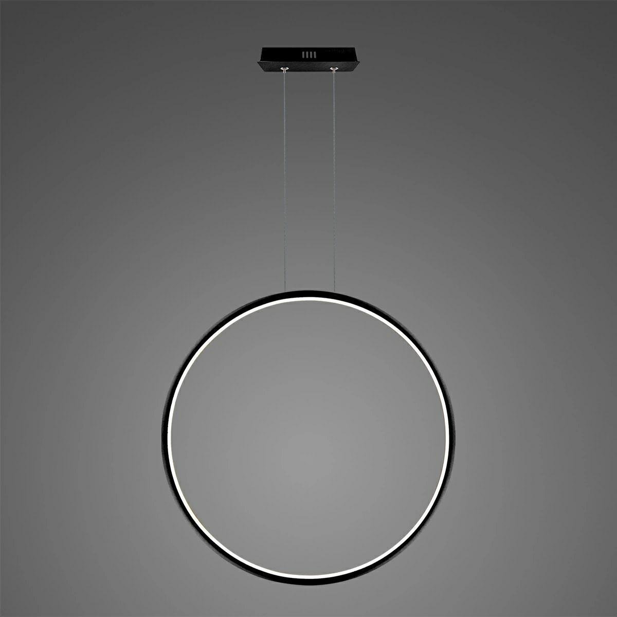 Altavola Design Lampa wisząca Nowoczesna lampa wisząca ledowa łazienkowa Altavola okręgi LED LA073/X_100_in_4k_black LA073/X_100_in_4k_black
