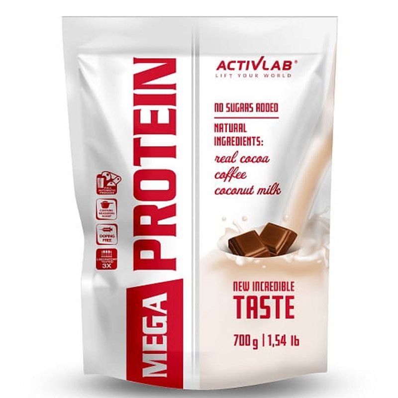 Białko ActivLab Mega Protein 700 g Chocolate-Strawberry (5907368801476)