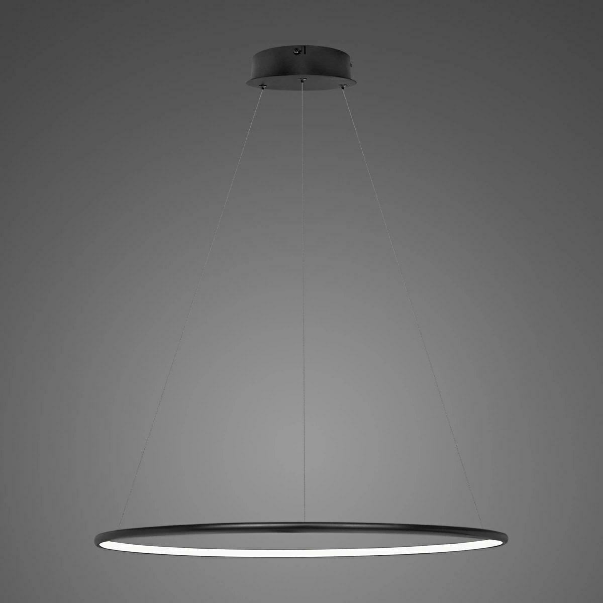 Altavola Design Lampa sufitowa Nowoczesna lampa sufitowa LED łazienkowa Altavola Led shape LA073/P_80_in_3k_black_dimm LA073/P_80_in_3k_black_dimm