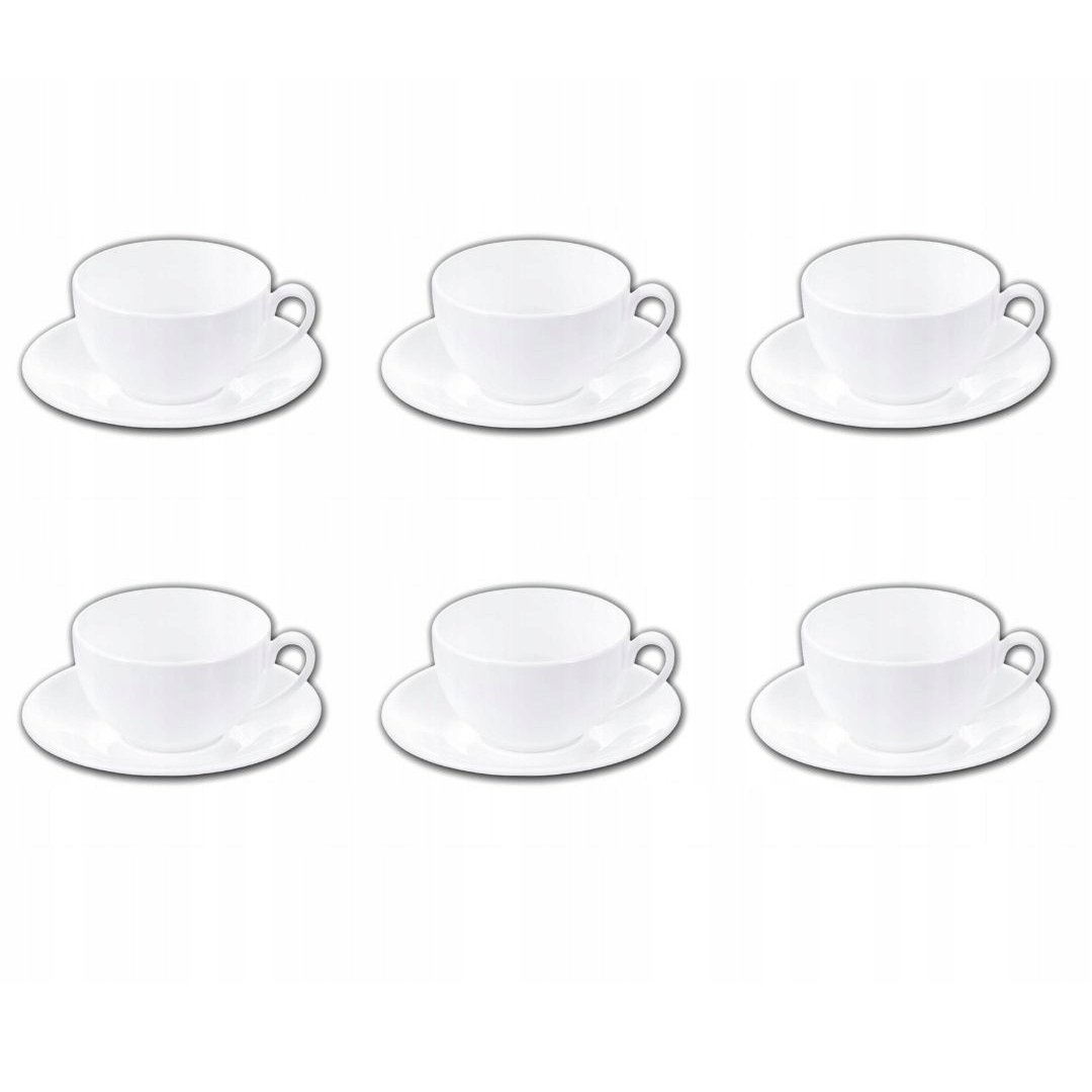 Wilmax Filiżanka 100 Ml I Spodek-Zestaw 6 Szt  Wl-993002/6C