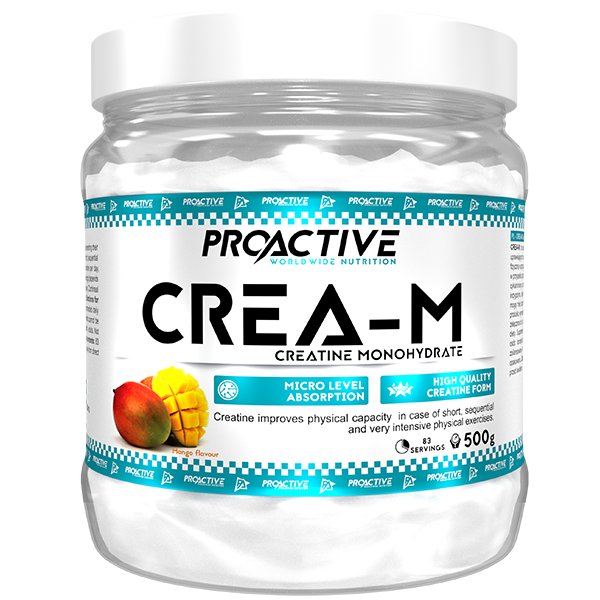 Kreatyna Proactive Crea M - Monohydrat - 500G Mango