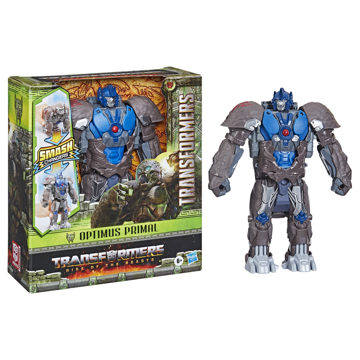 Hasbro, figurka kolekcjonerska TRANSFORMERS ROTB SMASH CHANGERS - OPTIMUS PRIMAL, F46415L0
