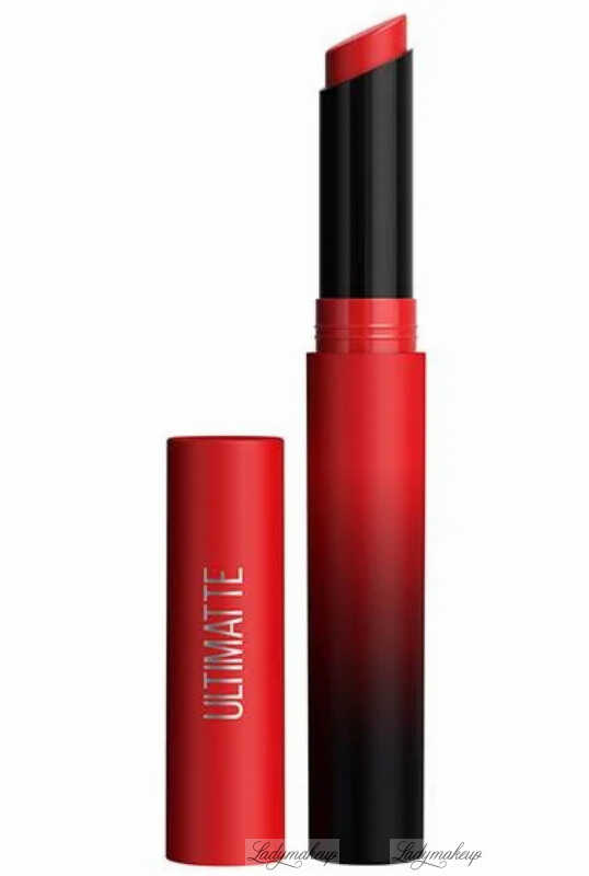 MAYBELLINE - Color Sensational Ultimatte Matte Lipstick - Pomadka do ust - 2 g - 199 - MORE RUBY