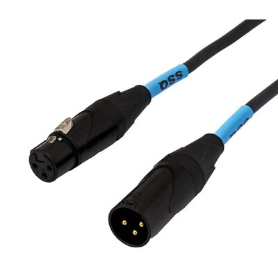 Kabel SSQ XX4 XLR męski - XLR żeński 4 m