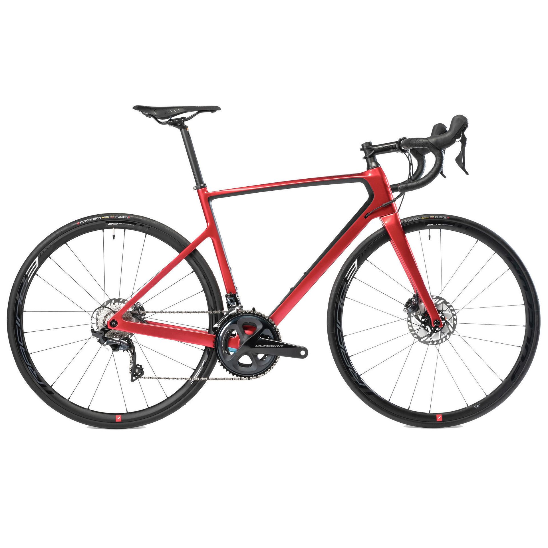 Van Rysel EDR CF Ultegra Disc 28 cali Czerwony